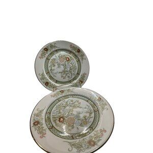 A Pair of Mikasa (Kabuki) Fine China Plates